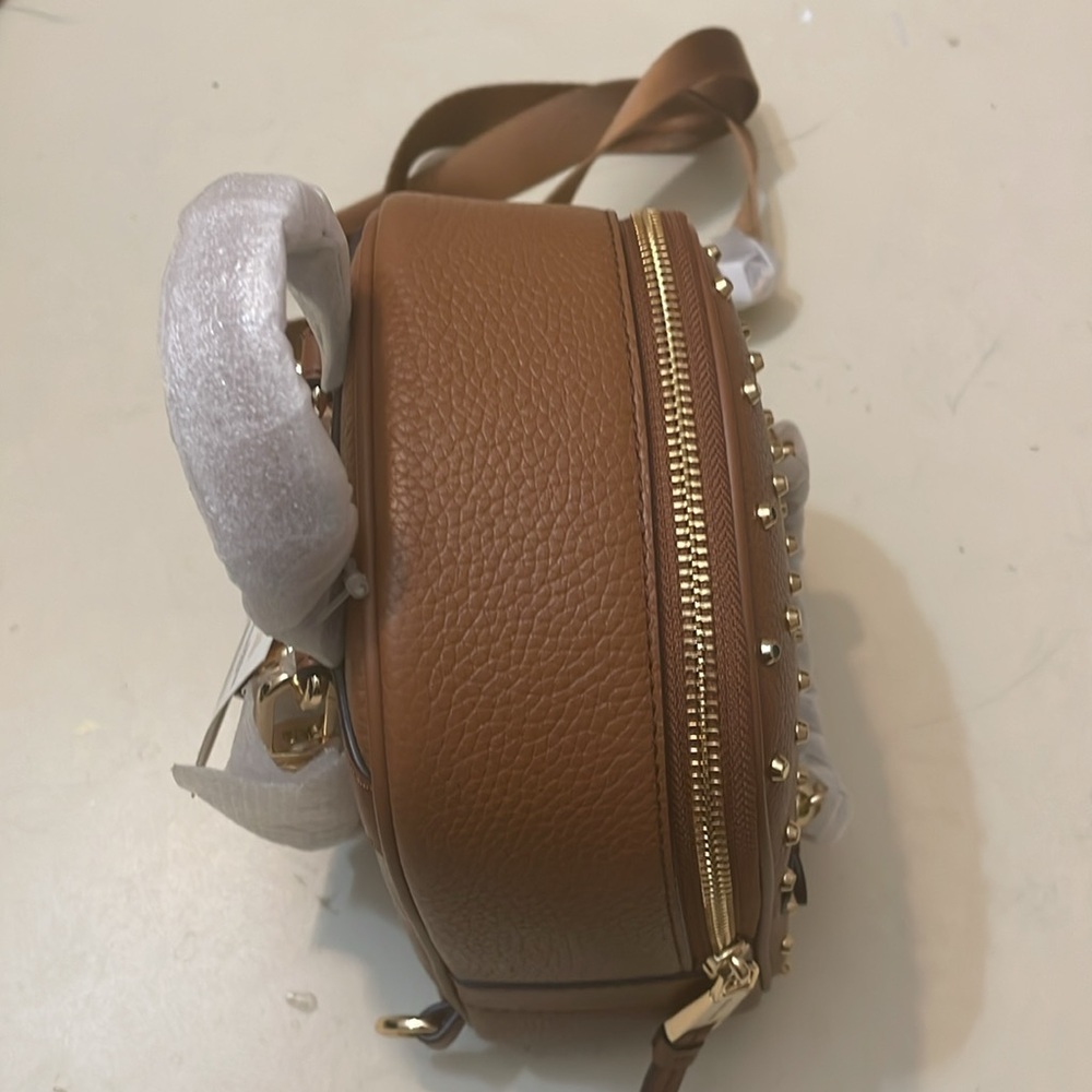 Michael Kors Elliot Extra Small Leather Convertible Messenger Backpack NWT! - Picture 8 of 10